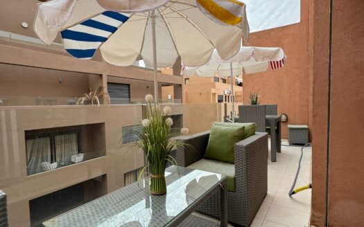 Magnifique appartement à louer meublé à Guéliz
