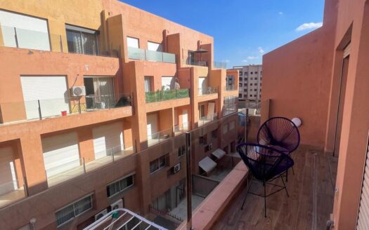 Bel appartement meublé à vendre à l’Hivernage